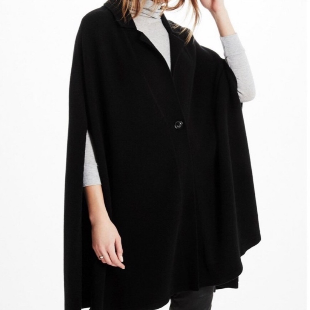 Cashmere & Wool Cape (excellent condition) made in England